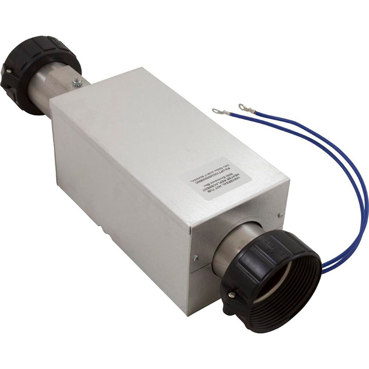 Heater, FloThru, CalSpa Repl, 15"x2", 230v, 5.5kW, w/ Box, Gen