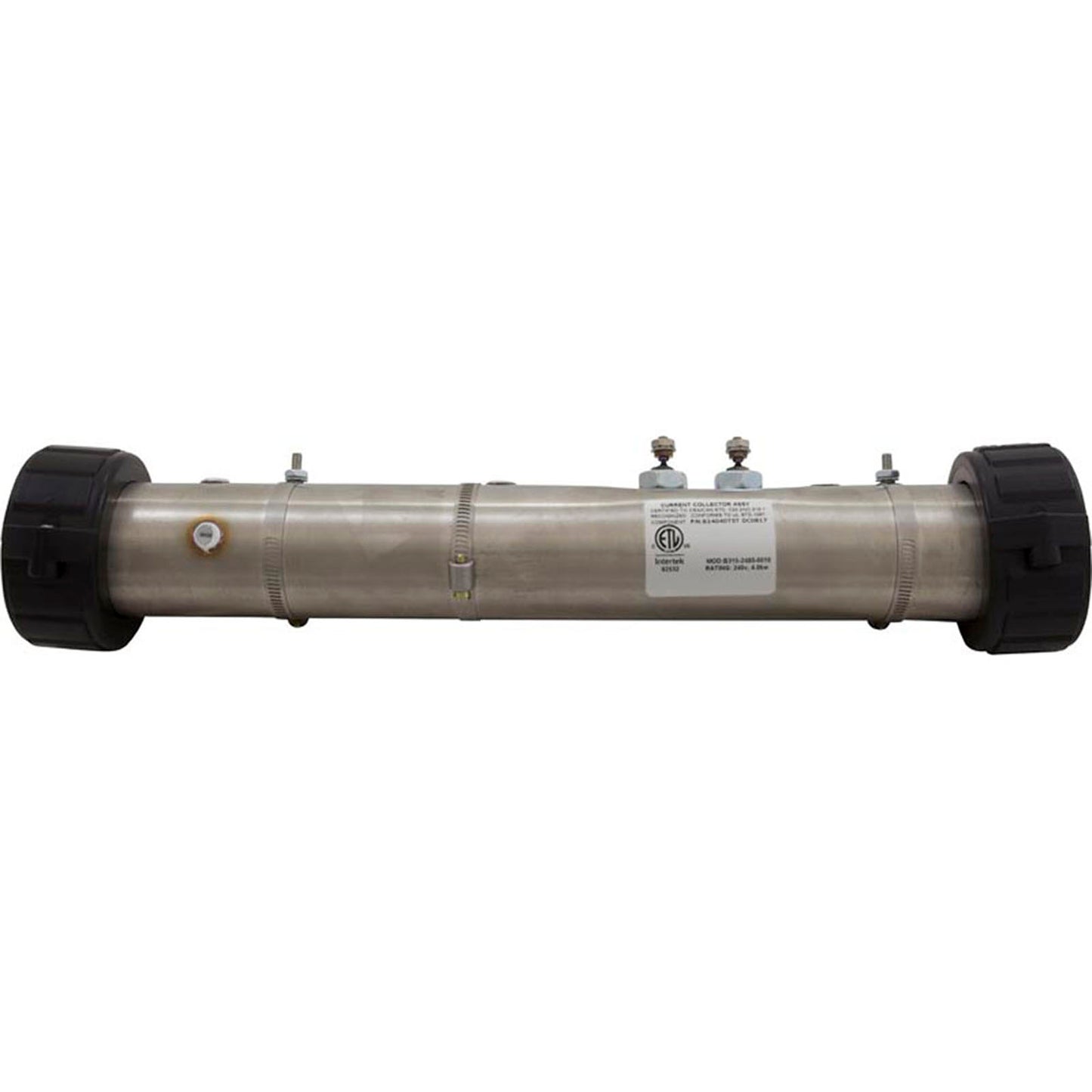 Heater, FloThru, Universal, 15" x 2", 230v, 4.0kW, w/o Tlpcs