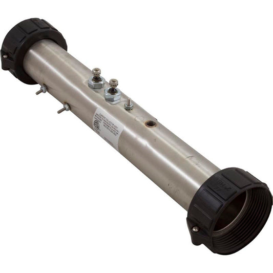 Heater, FloThru, Gecko S-Class, 15"x2", 230v, 5.5kW, Coated, Gen