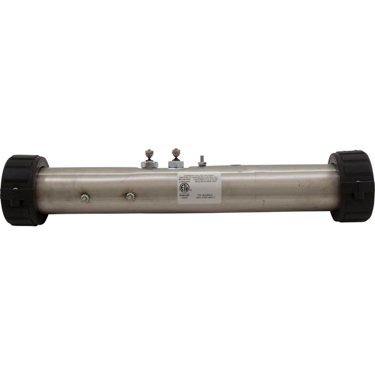 Heater, FloThru, Gecko S-Class, 15"x2", 230v, 5.5kW, Coated, Gen