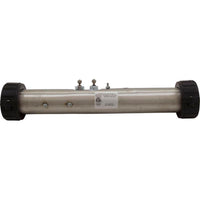 Heater, FloThru, Gecko S-Class, 15"x2", 230v, 5.5kW, Coated, Gen