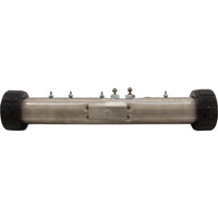 Heater, FloThru, Gecko M-Class Repl, 15" x 2", 230v, 5.5kW, Gen2