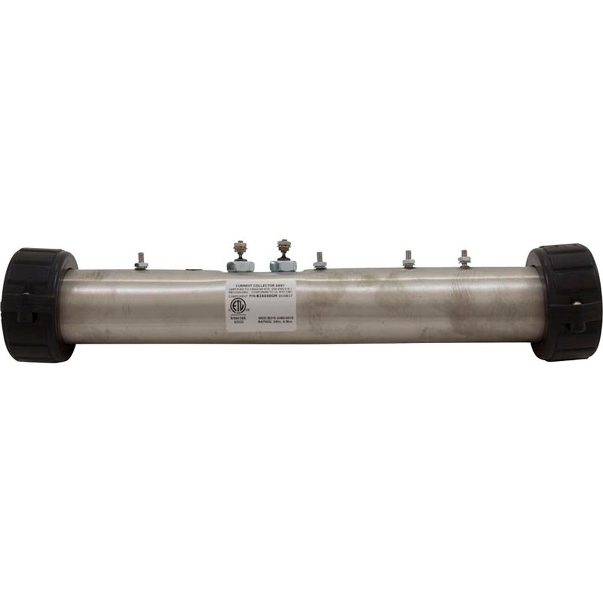 Heater, FloThru, Gecko M-Class, 15" x 2", 230v, 4.0kW