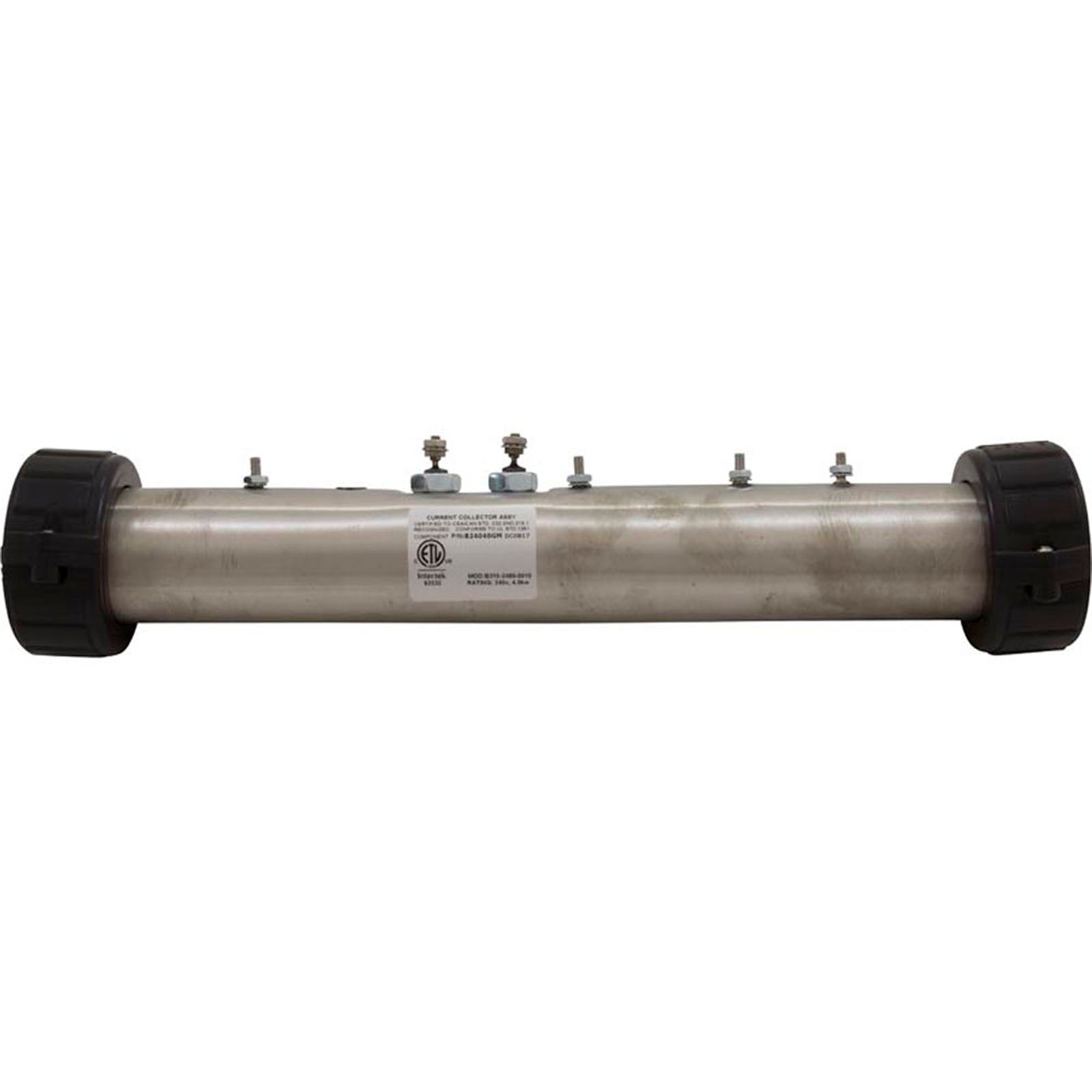 Heater, FloThru, Gecko M-Class, 15" x 2", 230v, 4.0kW