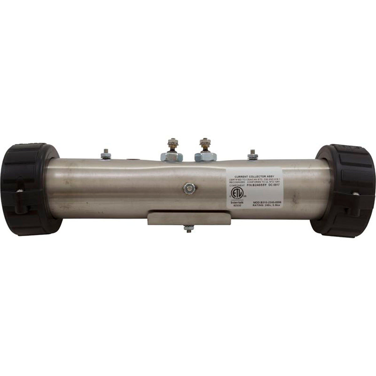Heater, FloThru, CorrectTech/Ingenious, 11" x 2", 230v, 5.5kW