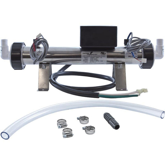 Calentador de bajo caudal Laing Tri-Bend 2020, 15" x 2-1/4", 3/4" de ancho, 5,5 kW