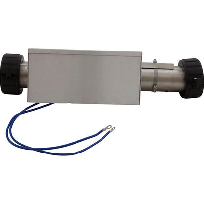 Heater, FloThru, CalSpa Repl, 15"x2", 230v, 4.0kW, w/Box, Generic