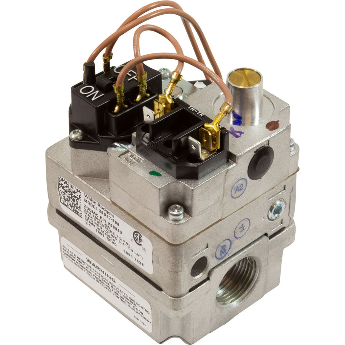 Gas Valve, Zodiac Jandy JXi 200/260/400