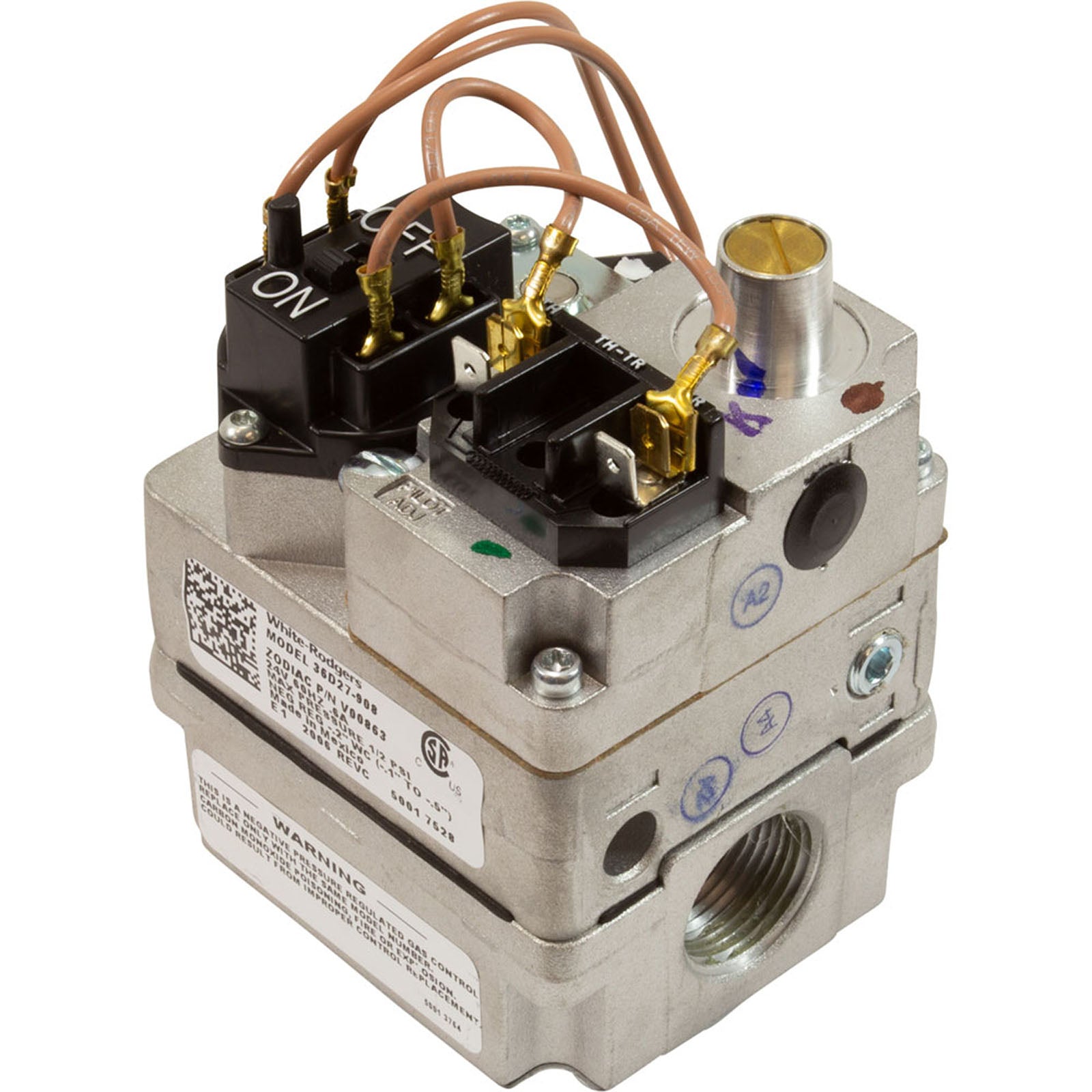 Gas Valve, Zodiac Jandy JXi 200/260/400