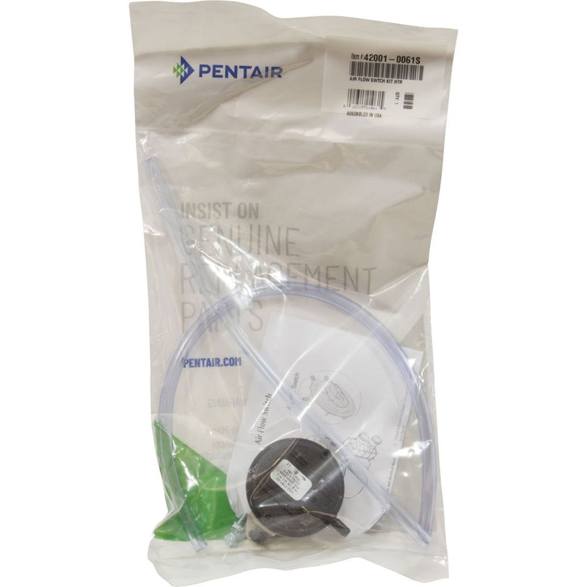 Air Flow Switch, Pentair Max-E-Therm/MasterTemp