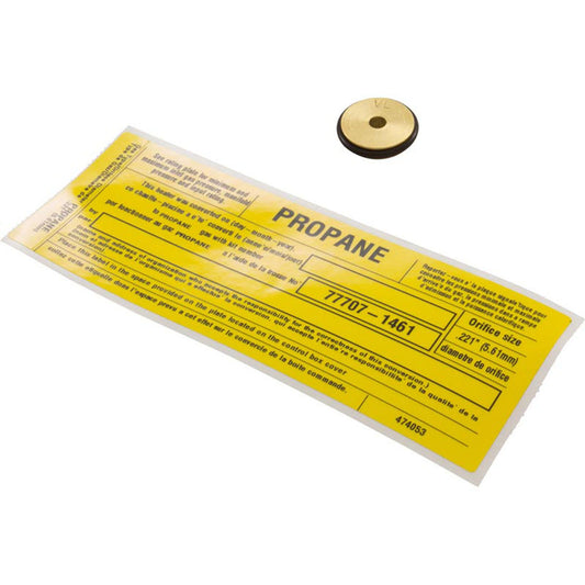 Kit de conversion, Pentair MasterTemp/Max-E-Therm 200, Nat. à GPL