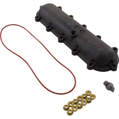 Return Header, Raypak 206A - 407A, w/ Flange Nut Kit