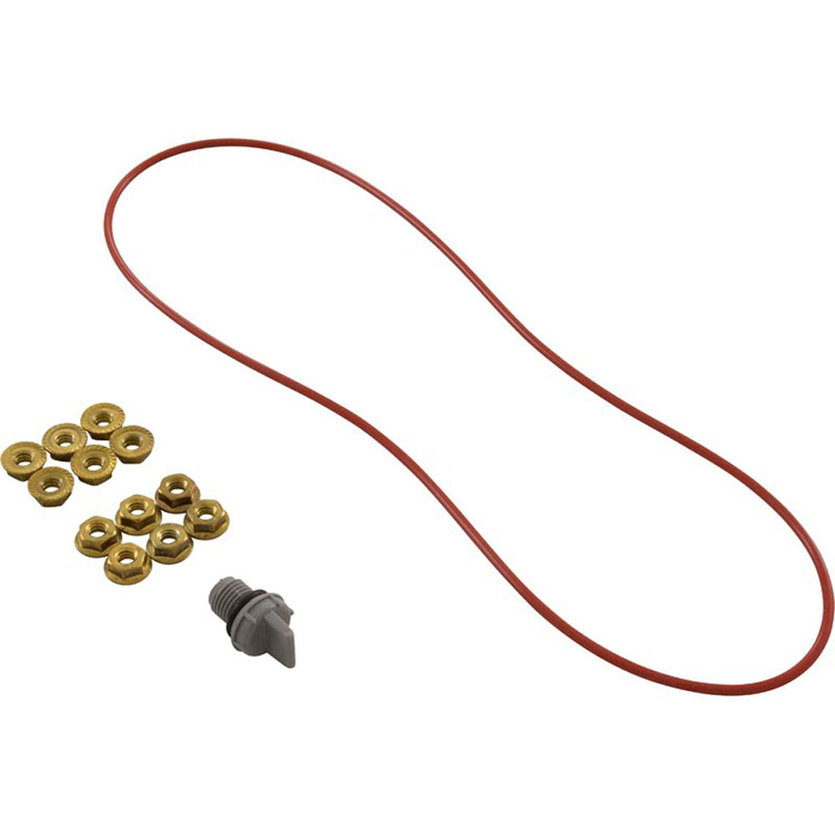 Return Header, Raypak 206A - 407A, w/ Flange Nut Kit