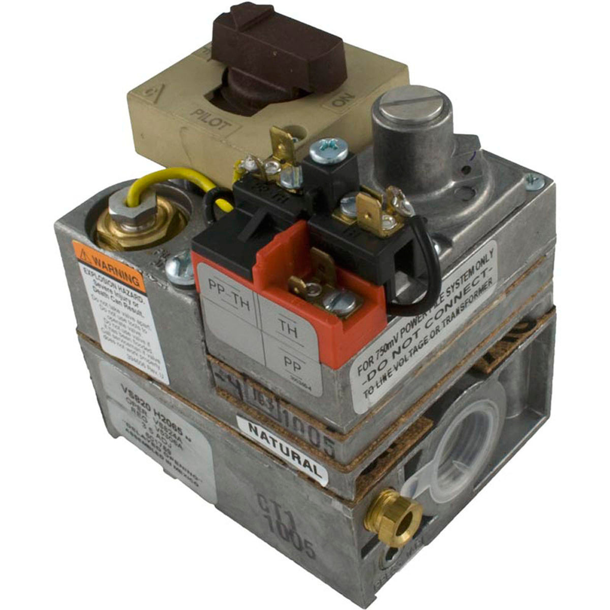 Combination Gas Valve, Raypak 130A, Nat., MV