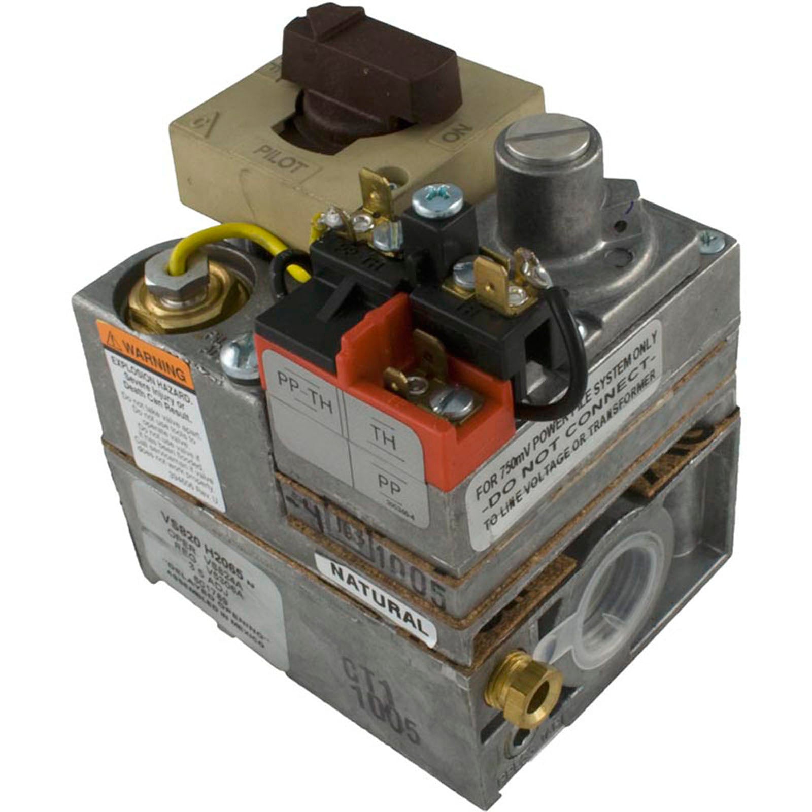 Combination Gas Valve, Raypak 130A, Nat., MV