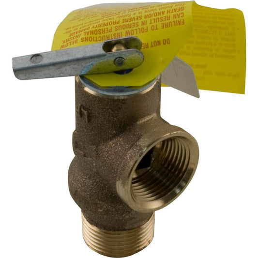 Pressure Relief Valve, Raypak 130A/207A/206A/R185A, 125 psi