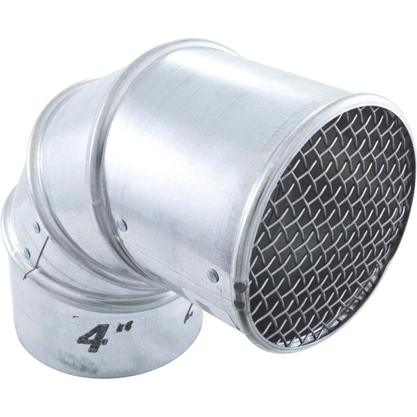 90 Elbow, Raypak D-2, 4", with Screen