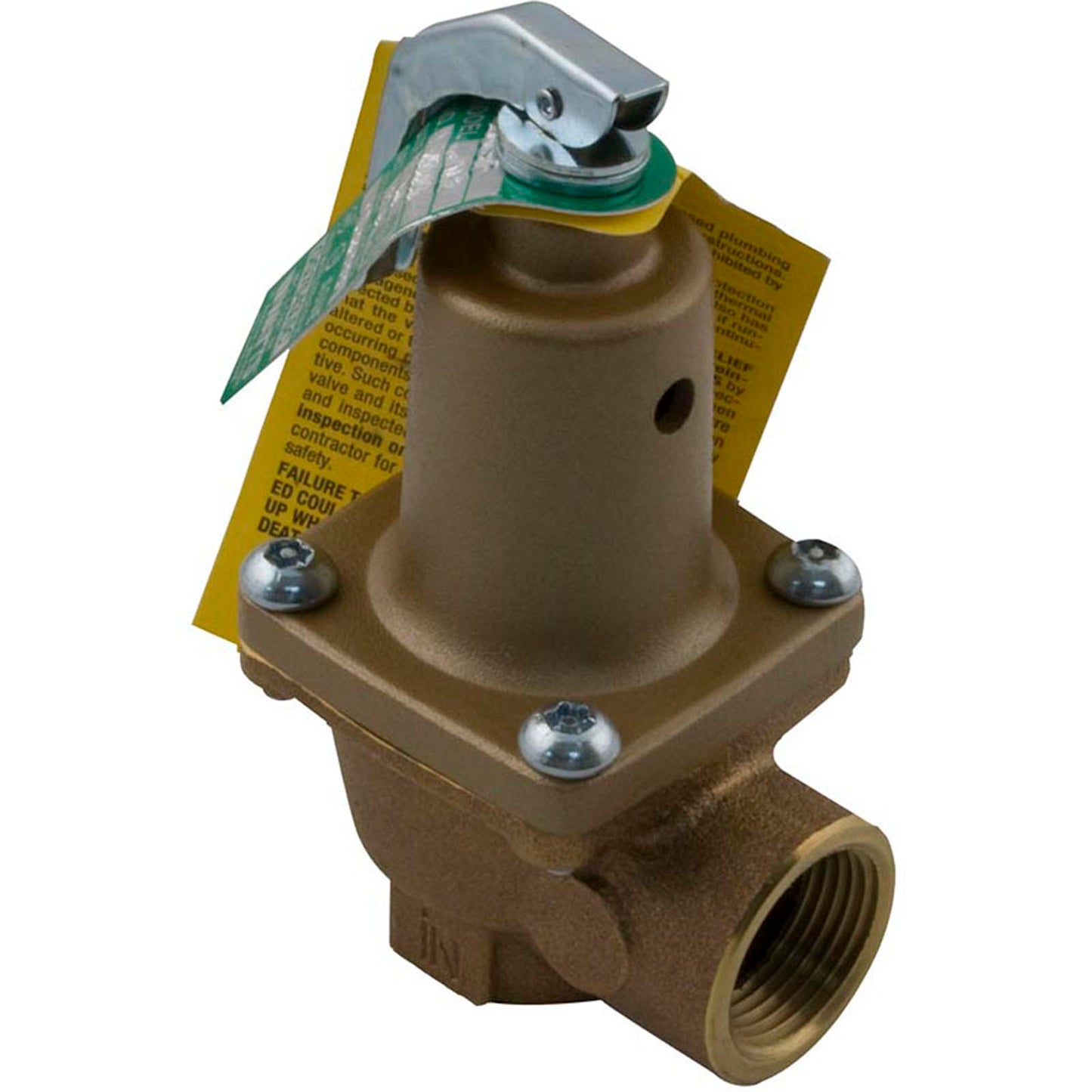 Pressure Relief Valve, Raypak 207A/206A/R185A/R185B, 125 psi