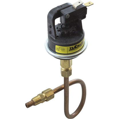 Pressure Switch, Raypak 53A, with Tubing