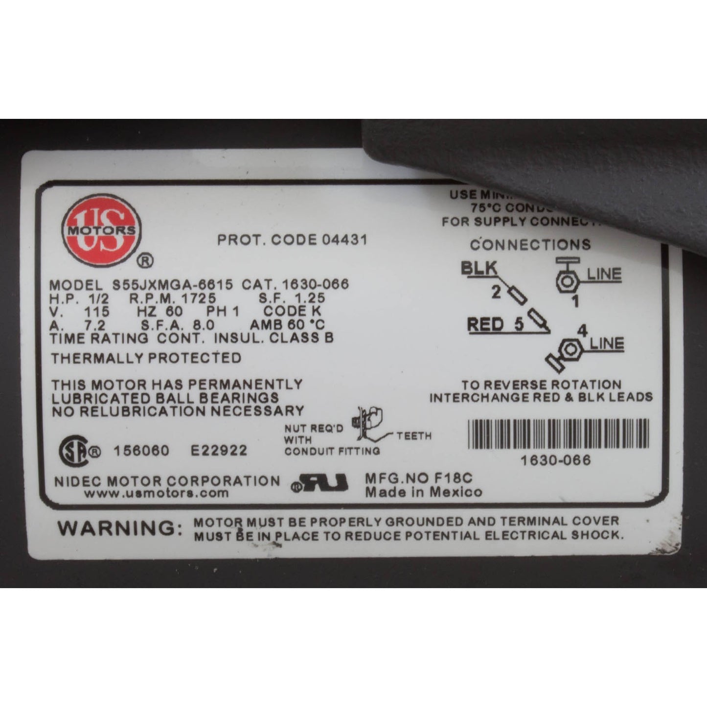 Integral Header Pump, Raypak, Hi Delta, 4.7 Impeller