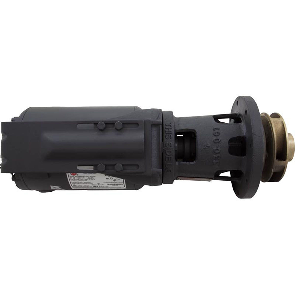 Integral Header Pump, Raypak, Hi Delta, 4.7 Impeller