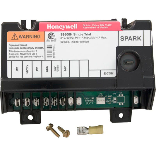 Ignition Control, Raypak 55A/105A/155A/185A/R185, with Lock