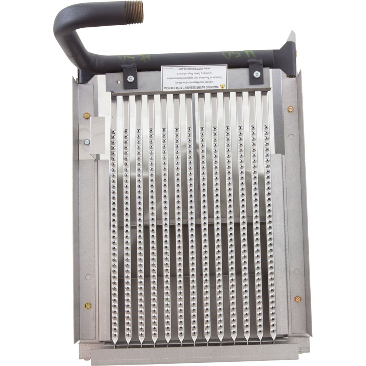 Burner Tray, Raypak Model R185, with Burner, Sea Level