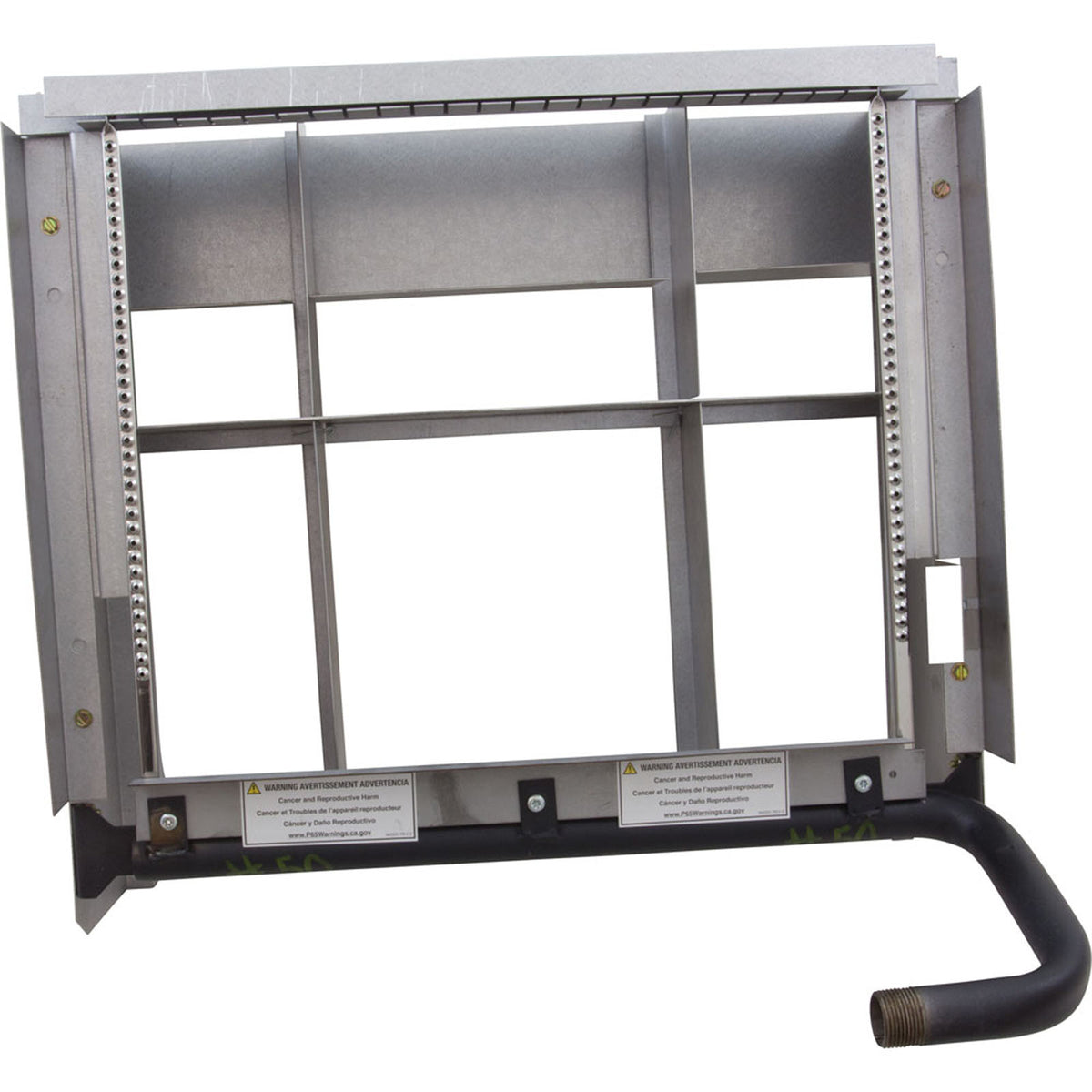 Burner Tray, Raypak Model R335, with out Burner, Sea Level