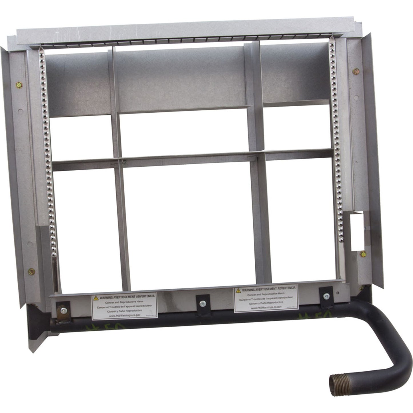 Burner Tray, Raypak Model R335, with out Burner, Sea Level