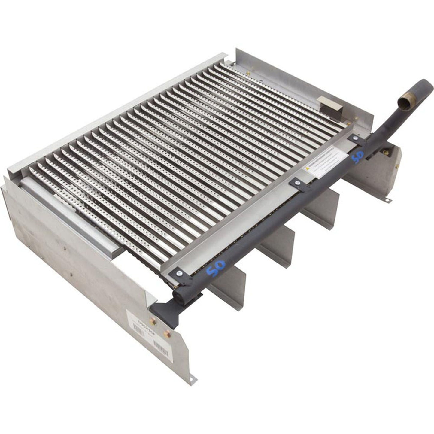 Burner Tray, Raypak Model R405, with Burner, Sea Level