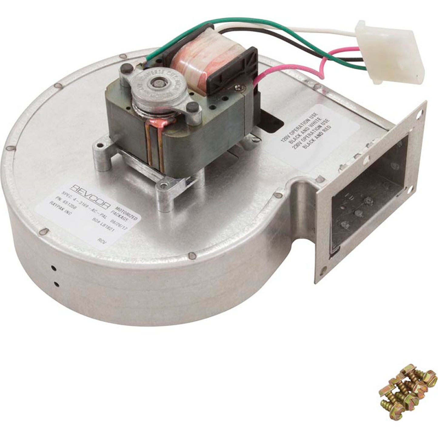 Blower, Raypak R185A/R185B