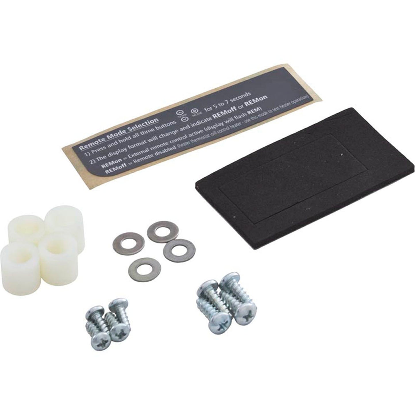 Control Panel, Raypak 207A/206A/R185B, with Decal, IID