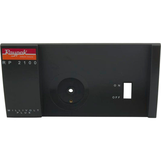 Control Panel, Raypak R185A, with Decal, MV