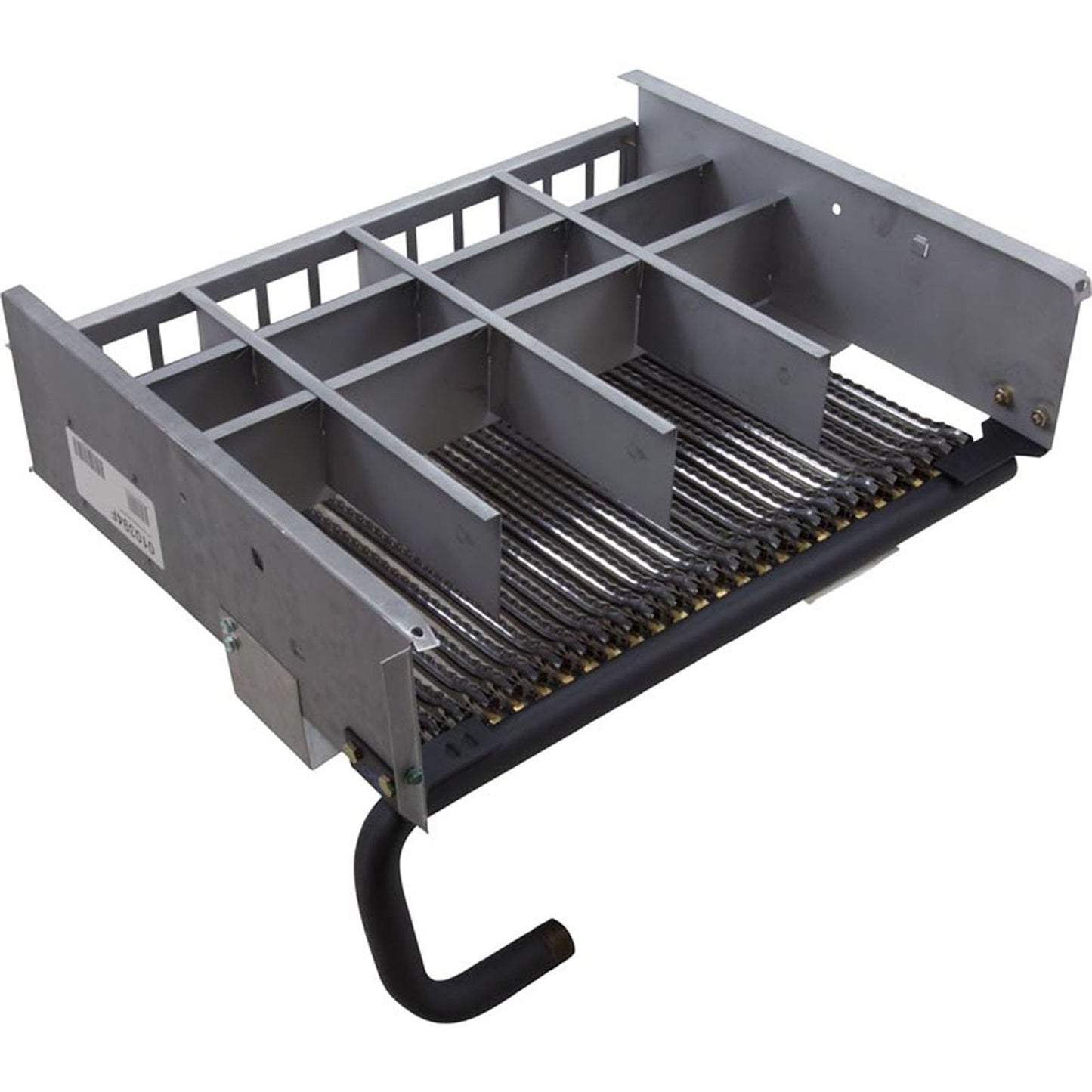 Burner Tray, Raypak Model 406A, with Burner, Sea Level