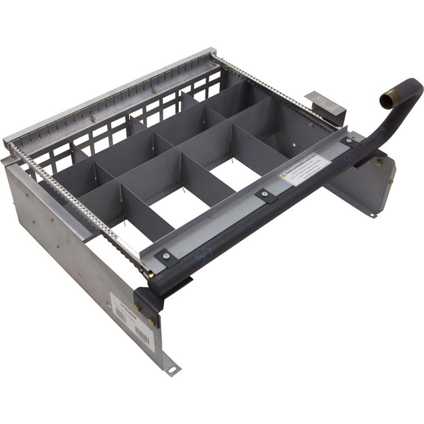 Burner Tray, Raypak Model 406A, with out Burner, Sea Level