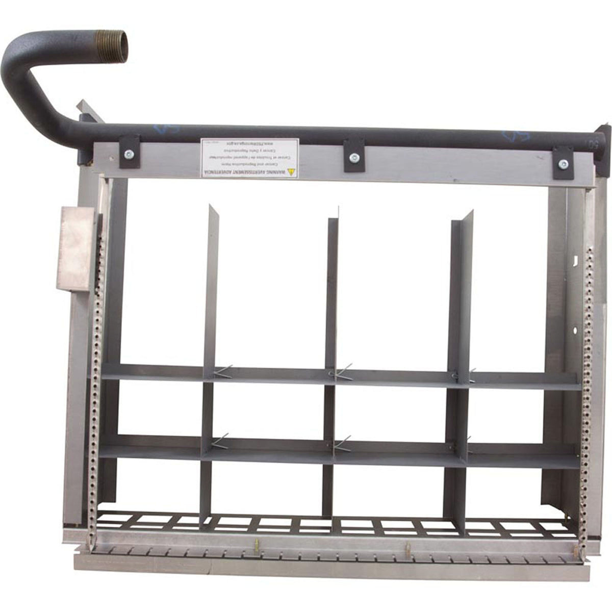 Burner Tray, Raypak Model 406A, with out Burner, Sea Level