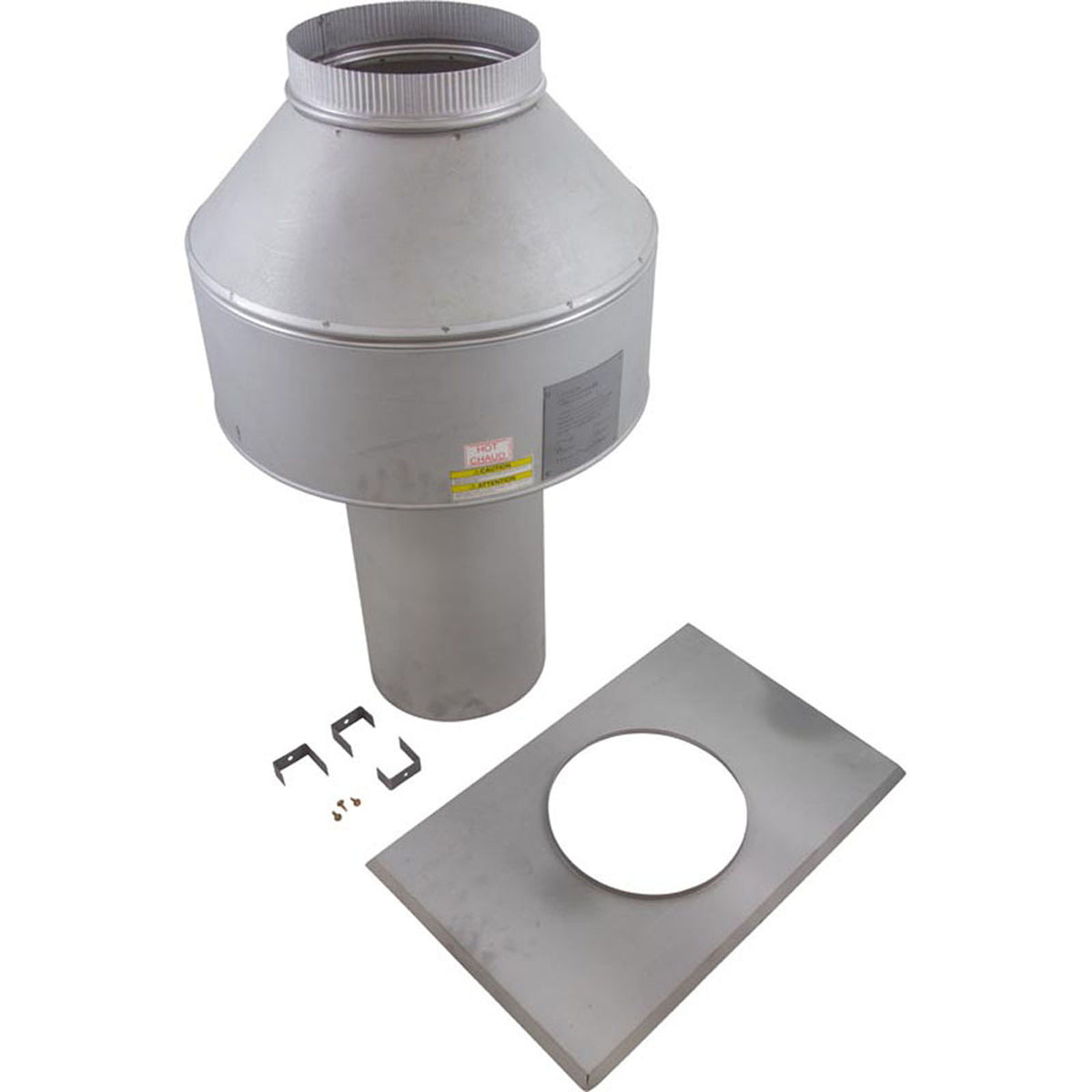 Indoor Stack Kit, Raypak 406A/407A