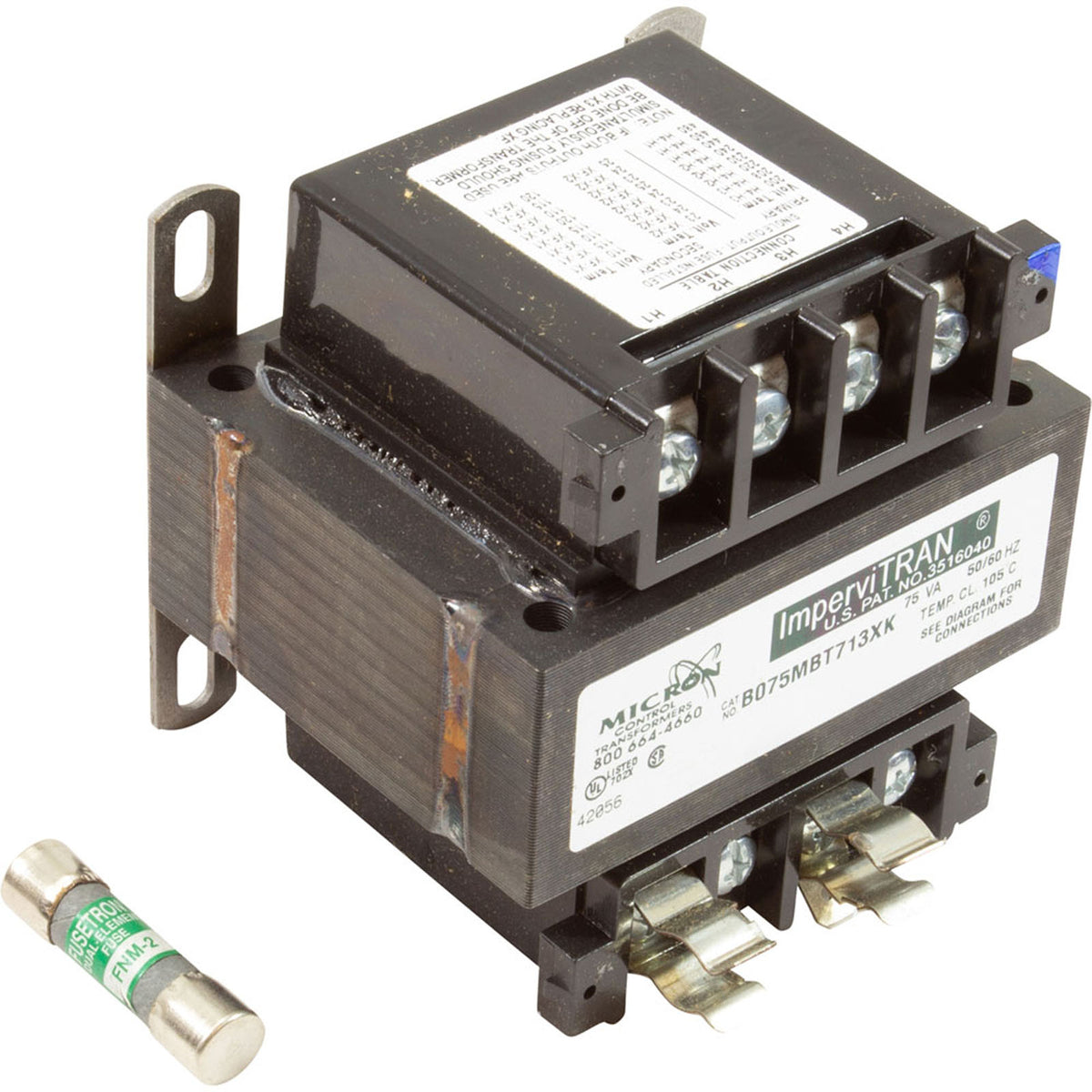 Transformer, Coates, 480, 240, 208-120v, 24v, 75va