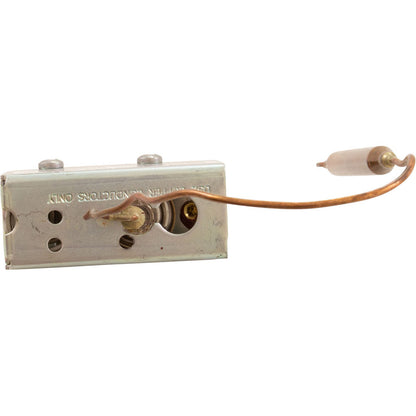 Hi-Limit, 1/4"dia, 6" Capillary, SPST, 25A, Baptistry