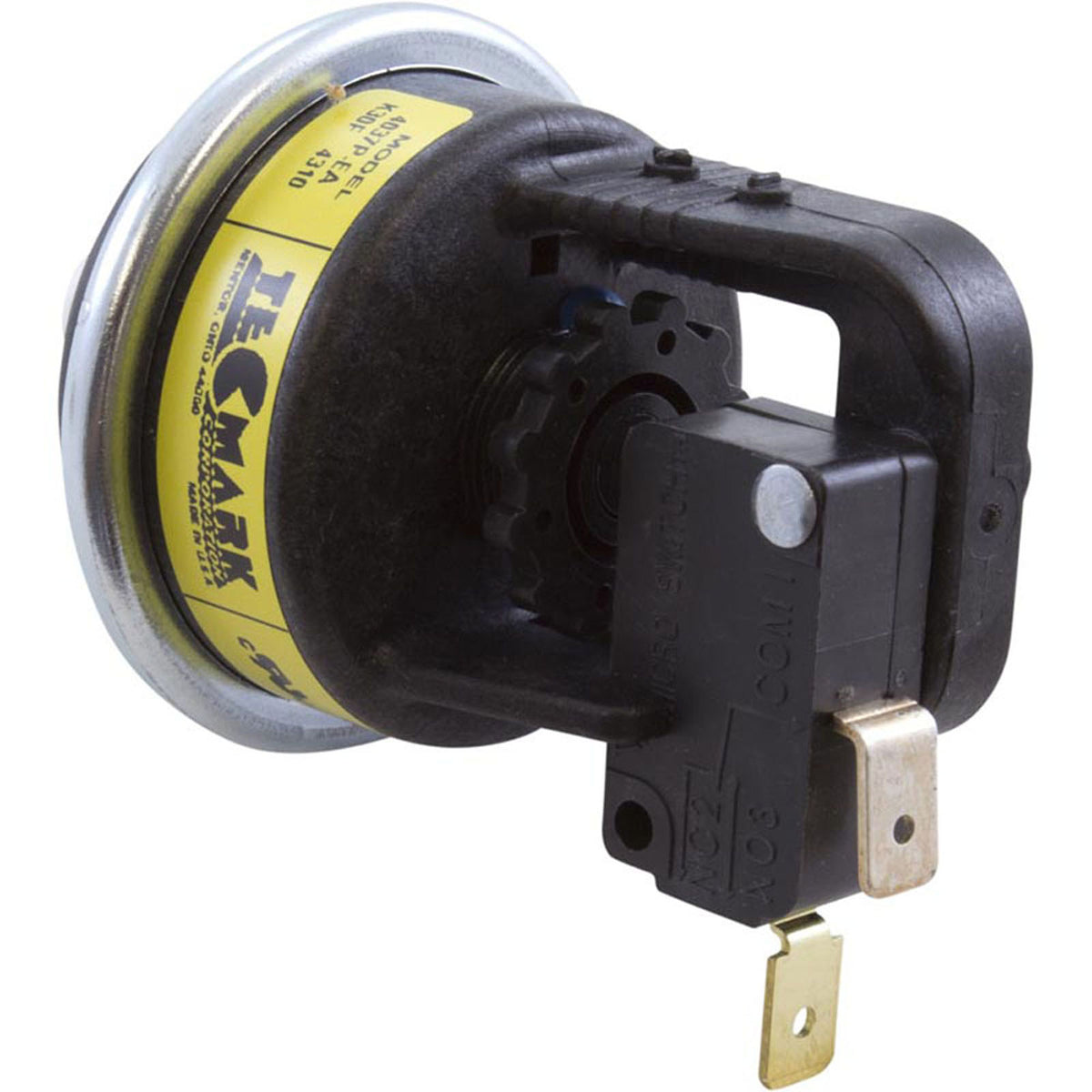 Pressure Switch, Zodiac Laars HI-E2, with Siphon Loop