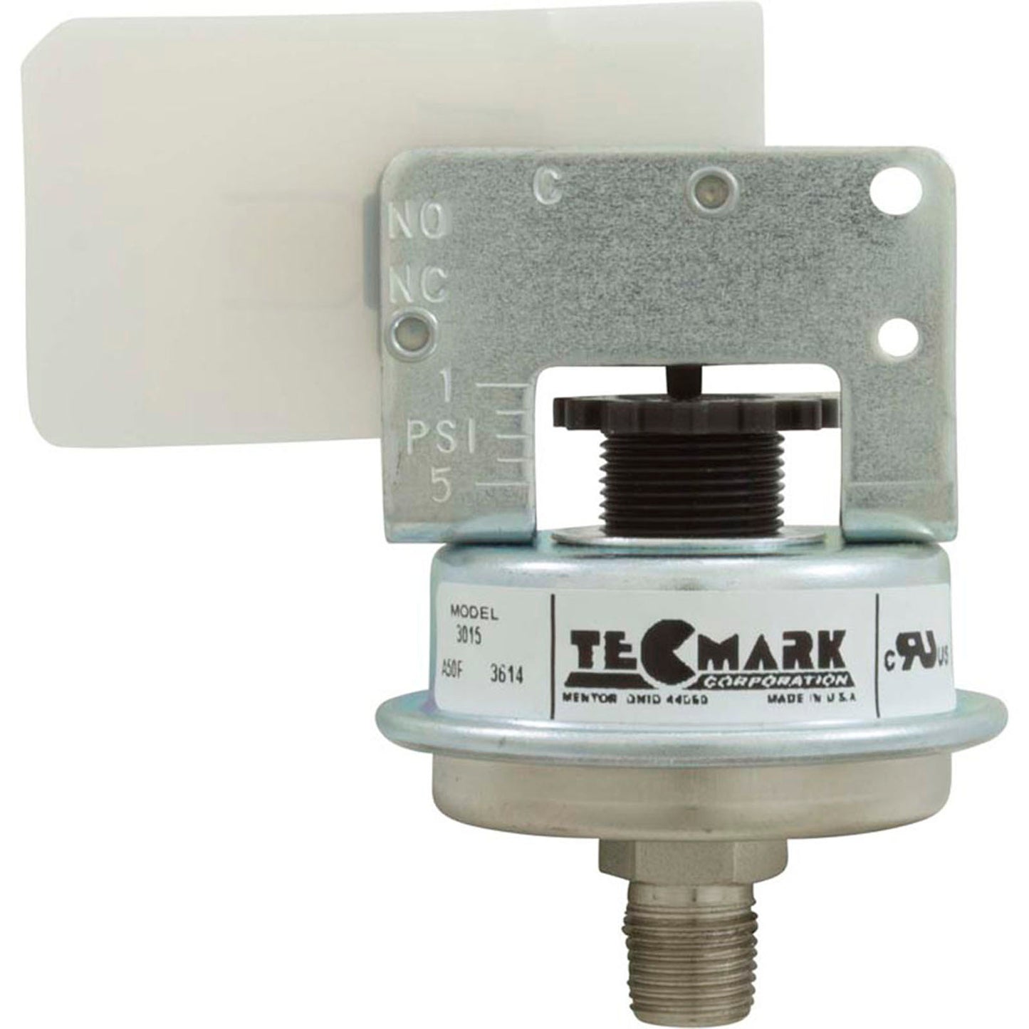 Pressure Switch 3015, 25A, Tecmark, 1/8"mpt, SPDT