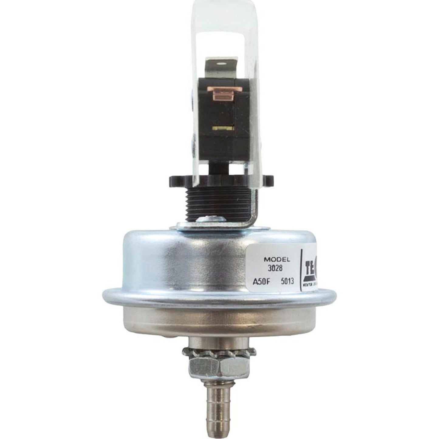 Pressure Switch 3028, 25A, Tecmark, 1/8" Barb, SPNO