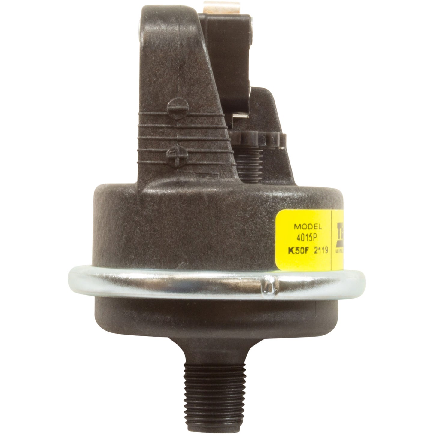 Pressure Switch 4015P, 25A, Tecmark, 1/8"mpt, SPDT, Plastic