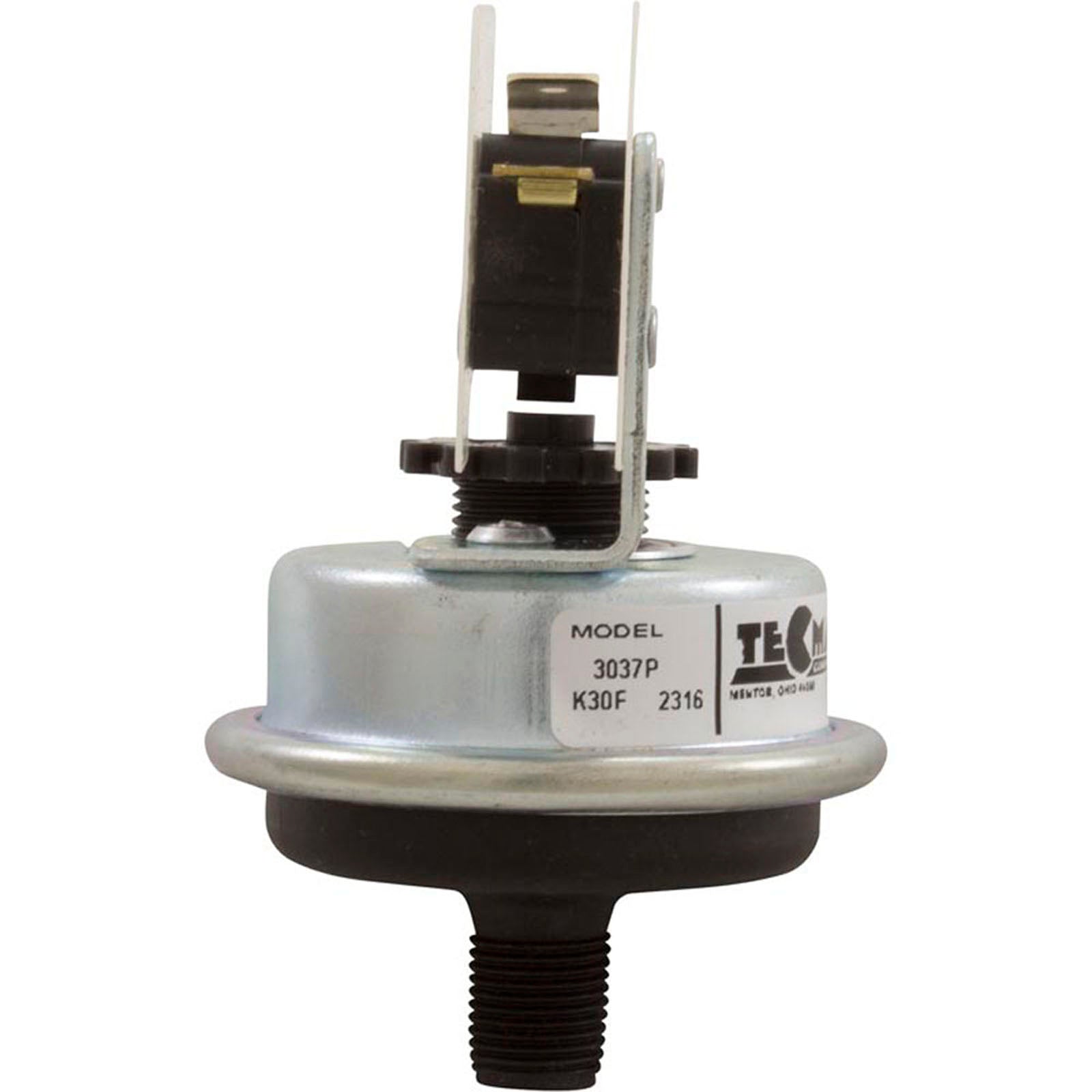 Pressure Switch, Tecmark, 1-5 PSI, 1A, 1/8"mpt, Pilot Duty