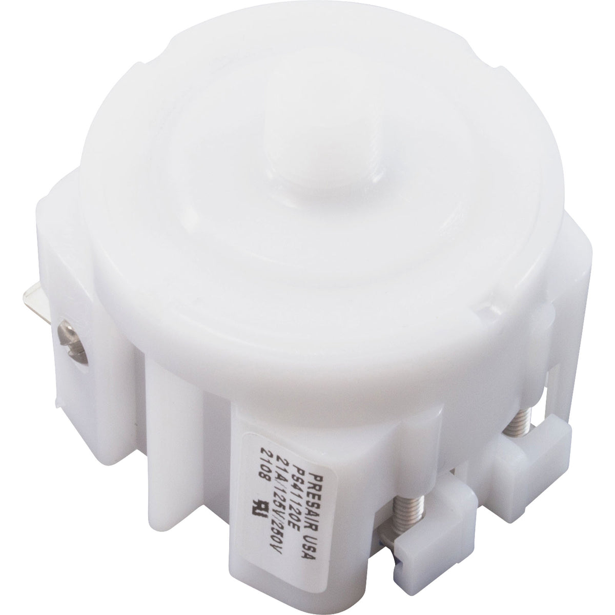 Pressure Switch, PresAirTrol, 21A, 1/8"mpt, SPST, 1-5psi
