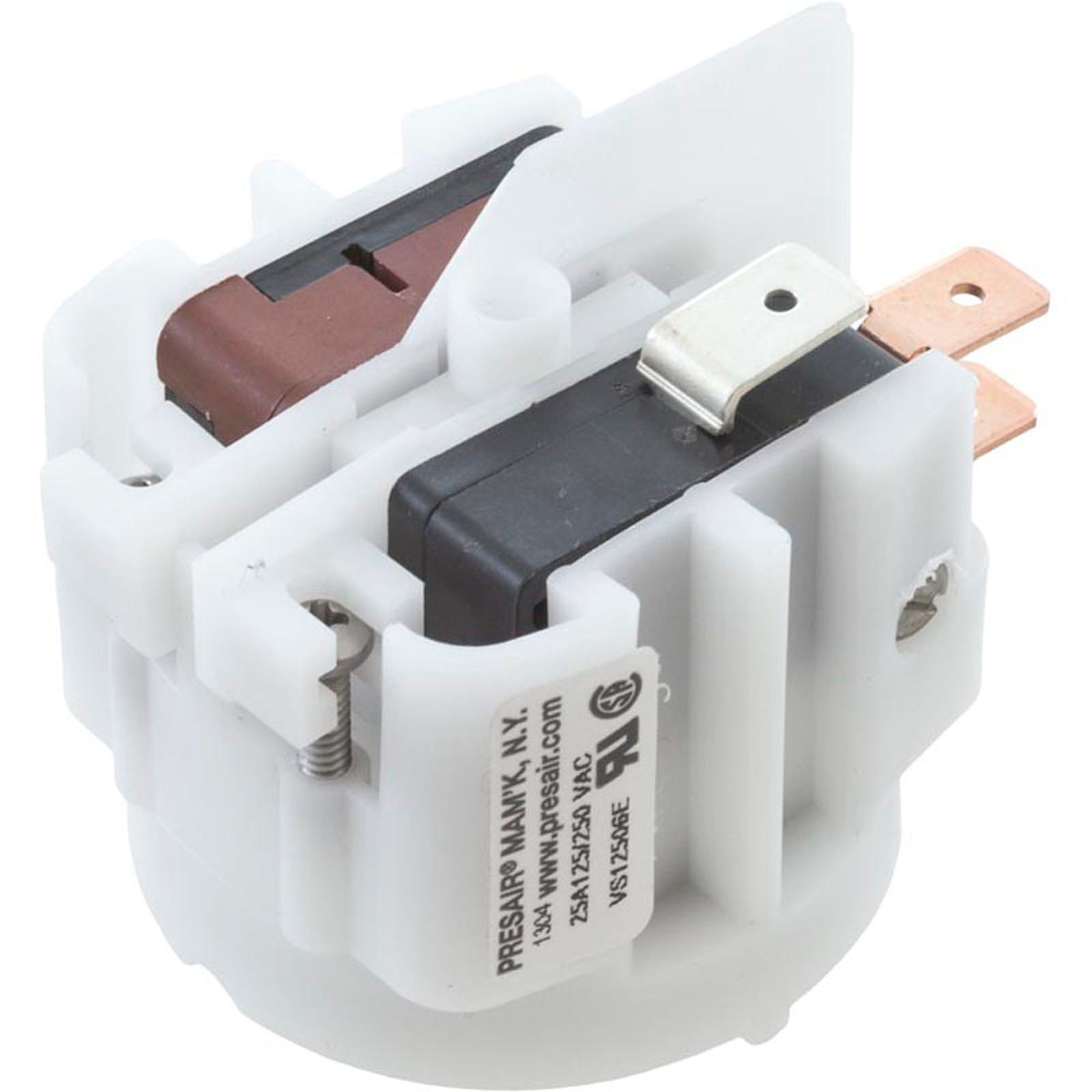 Vacuum Switch, PresAirTrol VS11106E, 21A, 1/8"mpt