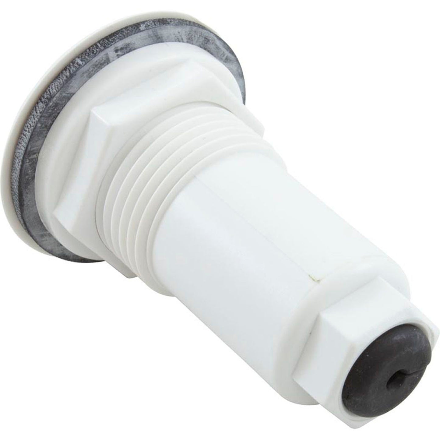 Thru-Wall Drywell Fitting, Len Gordon, White