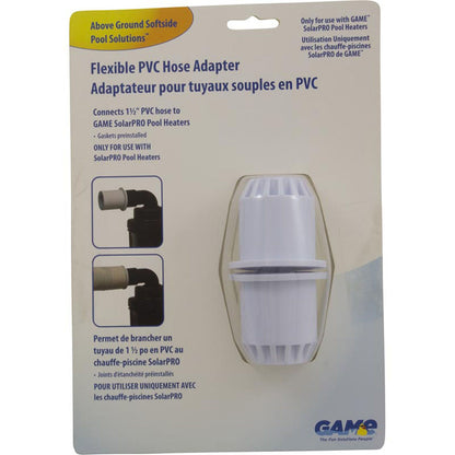 PVC Hose Adaptor Kit, GAME SolarPRO, 1-1/2", Flexible