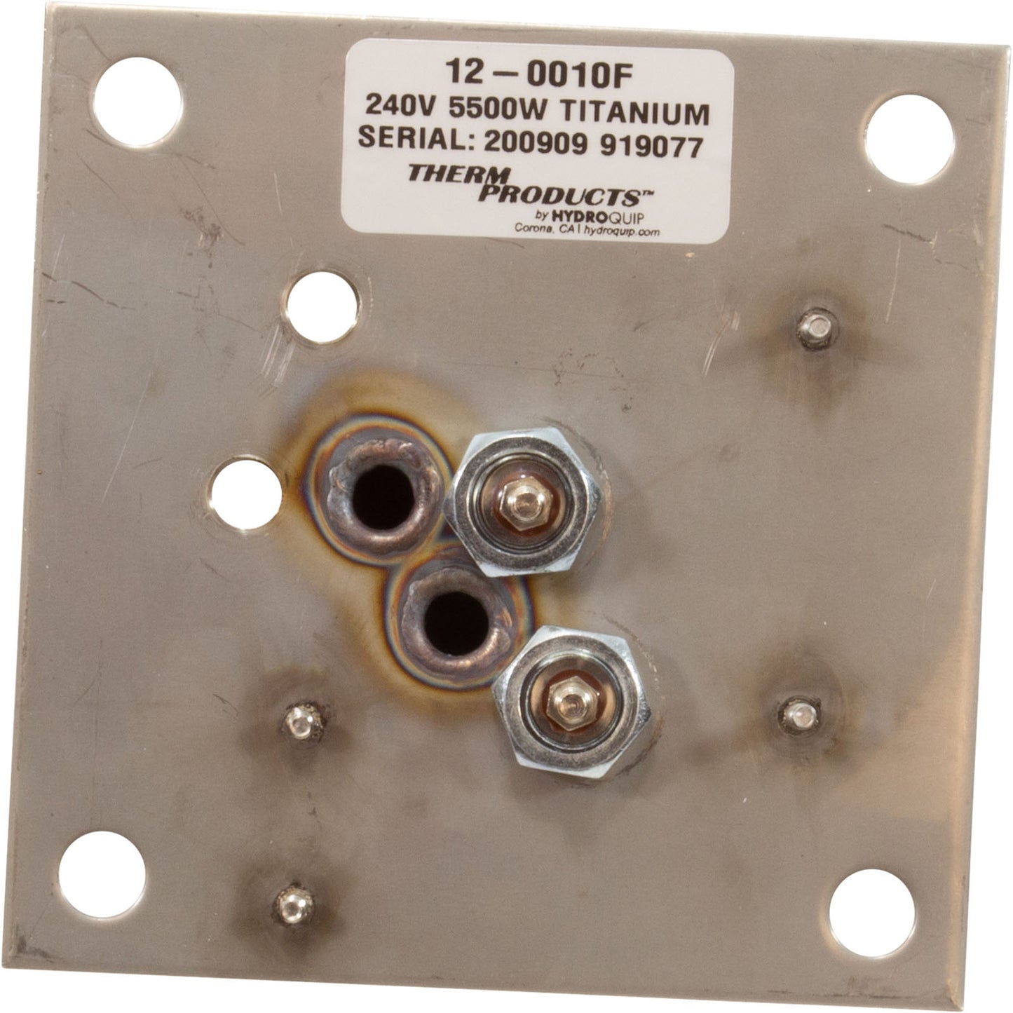 Flange Element, 5" x 5", 1.375/5.5kW, Univ Brett, 115v/230v, Tit