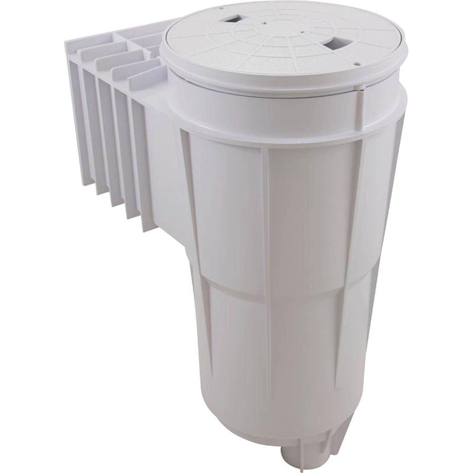 Skimmer Complete, Pentair Bermuda, 1-1/2"s, Gunite, White